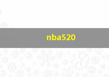 nba520